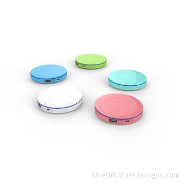 Popular round 6000mAh Mobile External Battery Polymer Power